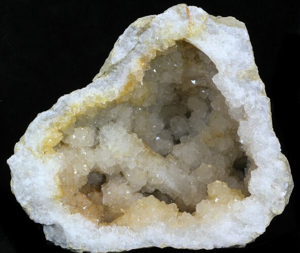 Sparkling Keokuk Quartz Geode (Half) #33956